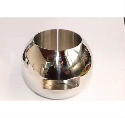 DN15-DN50 Ballon flottant à travers la soupape Micro Ball Valve Mirror Surface polie pour une résistance supérieure à la corrosion