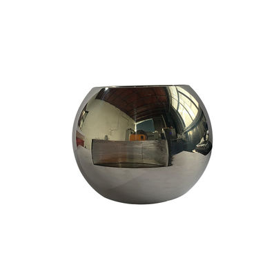 DN5-DN12 Boule de soupape flottante transparente avec résistance à la corrosion et finition argentée en acier inoxydable 304/316L
