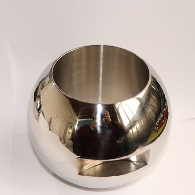 DN5-DN12 Boule de soupape flottante transparente avec résistance à la corrosion et finition argentée en acier inoxydable 304/316L