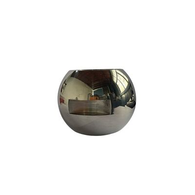 Ballon de soupape en acier inoxydable à surface polie personnalisé à miroir transparent pour flotter directement à travers la soupape
