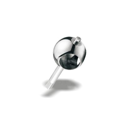 Pièces détachées de soupapes 201/304/316L Ballon à poignée longue en acier inoxydable pour des applications durables et résistantes à la corrosion