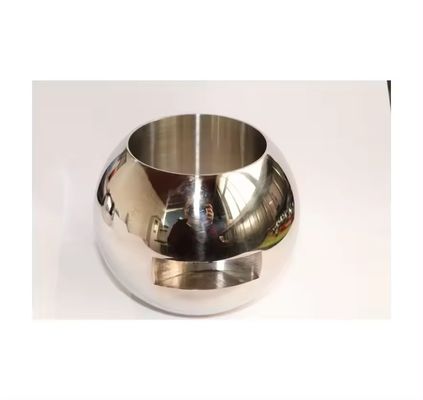 Valve à bille transparente standard nationale avec résistance à la corrosion durable et matériau 304/316L