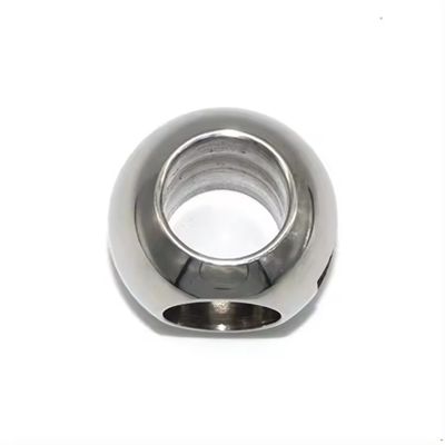 Industrie DN40-200 d'acier inoxydable 304 boule de soupape creuse avec résistance à la corrosion et surface polissée miroir