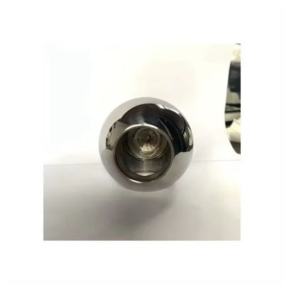 Accessoires pour vannes de porte en acier inoxydable certifiés ISO DN50 avec surface polie miroir et petite boule de rechange métallique