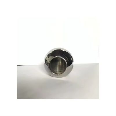 Accessoires pour vannes de porte en acier inoxydable certifiés ISO DN50 avec surface polie miroir et petite boule de rechange métallique