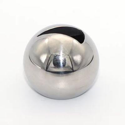 Boule de soupape en acier inoxydable en forme de V avec une surface polie par miroir supérieure