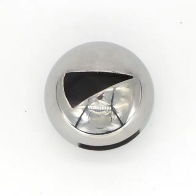Boule de soupape en acier inoxydable en forme de V avec une surface polie par miroir supérieure