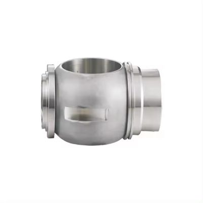 Soutien personnalisé OEM argenté en acier inoxydable boule de soupape à joints durs avec siège de soupape 201/304/316L de certifié ISO