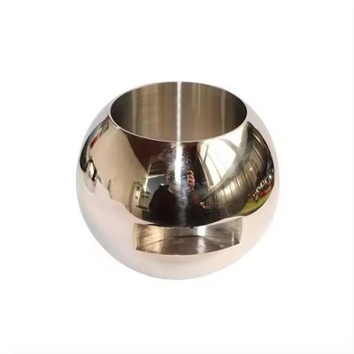 Vente de pièces détachées de soupape à bille standard nationale avec conception transparente et surface polissée en miroir