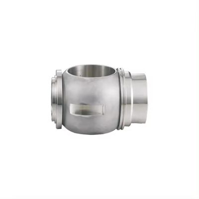 Résistant à la corrosion DN80 en acier inoxydable 304 boule de soupape à joints durs avec siège de soupape personnalisée pour votre support OEM et vos besoins