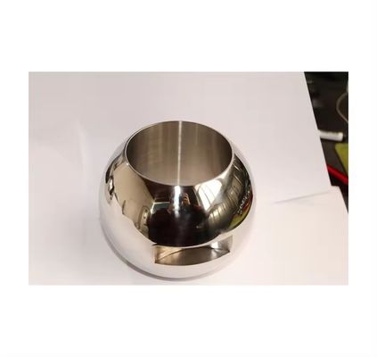 Valves à billes en acier de la norme nationale DN65-DN100 avec conception transparente et matériau 201/304/316L