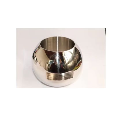 201/304/316L Silver Small Metal Spare Ball Valve Accessoires pour les produits OEM personnalisés Largement utilisés et personnalisés