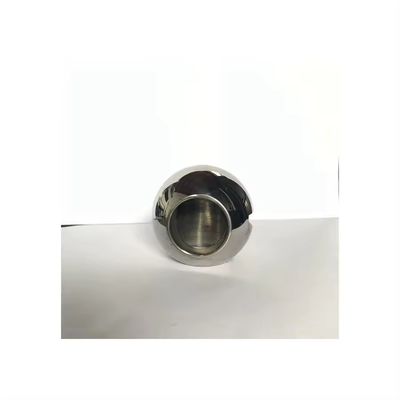 DN15-DN50 304 Boule flottante à travers soupape en argent avec surface polissée par miroir