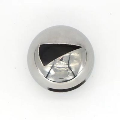 Résistance à la corrosion Boules en V en acier inoxydable 3 voies soupape à bille sur mesure