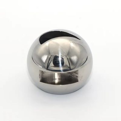 Résistance à la corrosion Boules en V en acier inoxydable 3 voies soupape à bille sur mesure