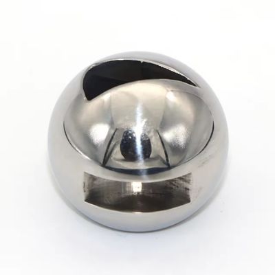 Résistance à la corrosion Boules en V en acier inoxydable 3 voies soupape à bille sur mesure