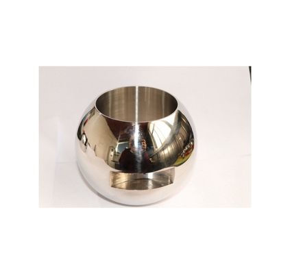 Ventilateurs pièces détachées Ventilateur à bille réglable à une pièce avec conception transparente et surface polissée en miroir en 201/304/316L