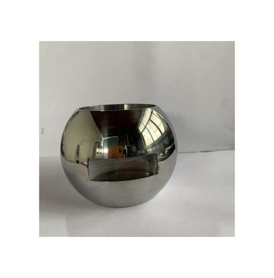 Ventilateurs pièces détachées Ventilateur à bille réglable à une pièce avec conception transparente et surface polissée en miroir en 201/304/316L