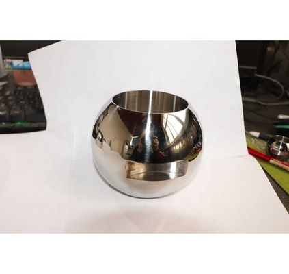 Ventilateur à bille en acier inoxydable DN25 à miroir poli Parties détachées de vannes