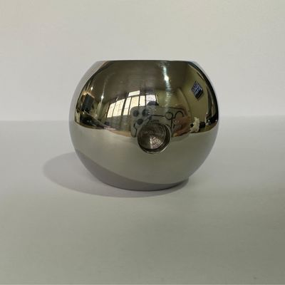 Accès à la soupape à bille réglable à une pièce de la norme nationale DN25 avec résistance à la corrosion sur une surface polissée par miroir