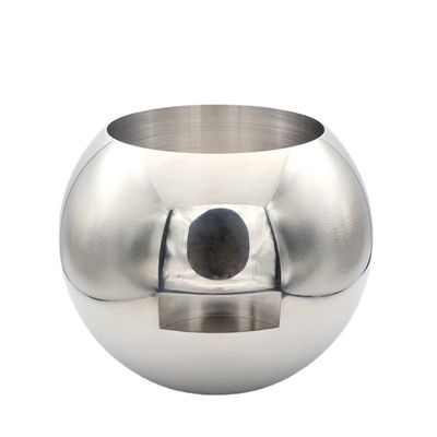 Produits populaires DN250-DN500 Pièce de rechange de soupape à bille transparente avec surface polie miroir et résistance à la corrosion