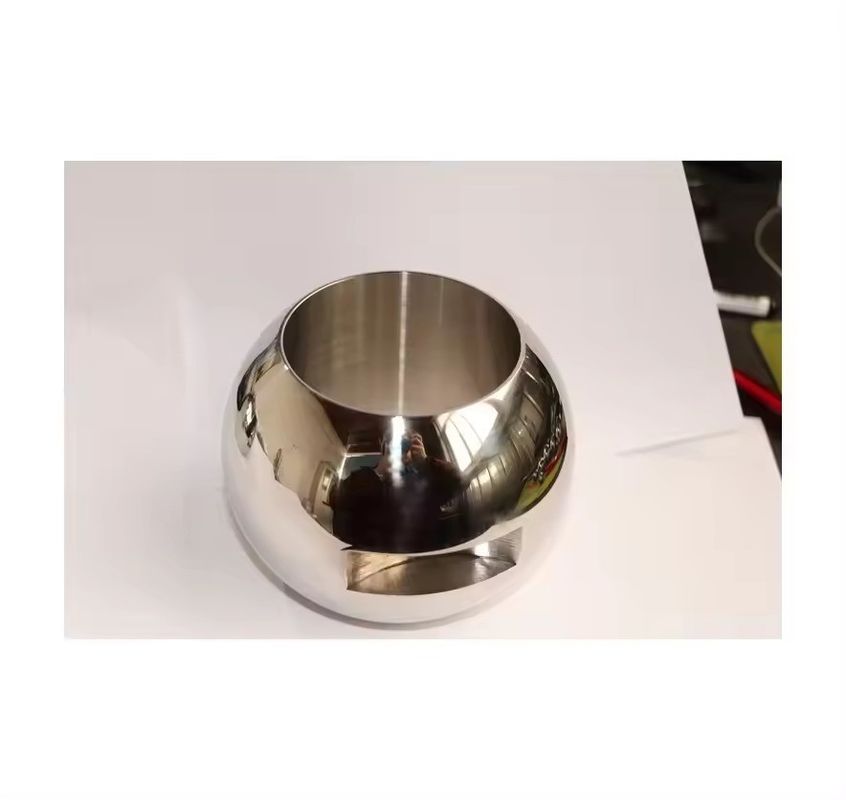 Valve à bille transparente standard nationale avec résistance à la corrosion durable et matériau 304/316L