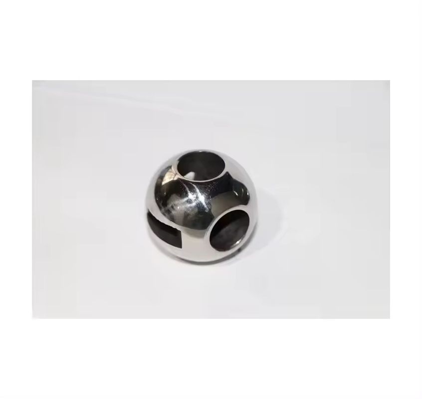 Valves pièces détachées Valve à bille à trois voies en acier inoxydable résistant à la corrosion en norme nationale avec coulée de décharge