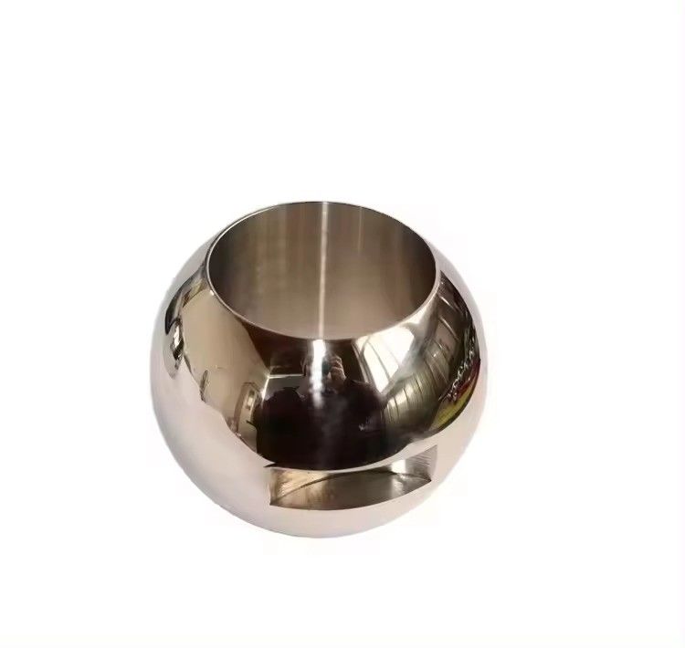 Vente de pièces détachées de soupape à bille standard nationale avec conception transparente et surface polissée en miroir