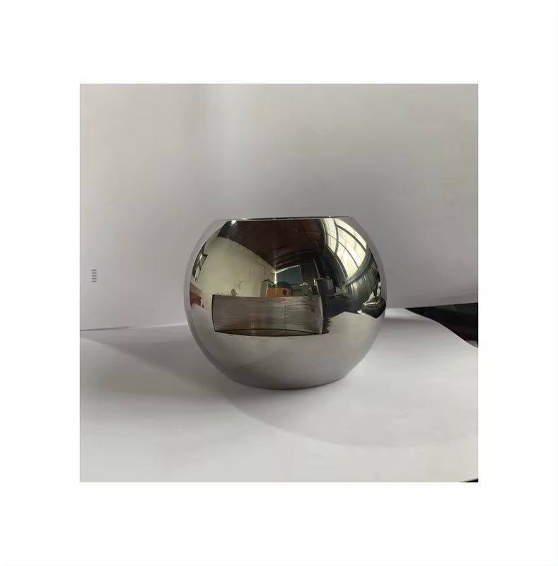 Ballon en acier inoxydable de surface miroir poli pour une soupape de polissage et une résistance élevée à la corrosion en acier inoxydable dans l'industrie