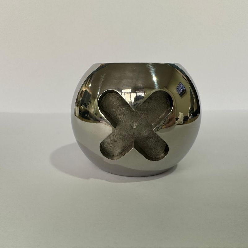 Soutien personnalisé OEM Silver One Piece Ball Valve Accessoires pour les produits populaires Résistant à la corrosion et personnalisable