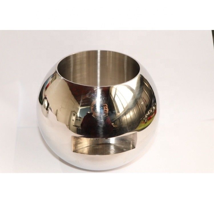 201/304/316L Valve de porte en acier inoxydable en petit métal accessoires de rechange Valve à bille de coulée avec surface polissée en miroir